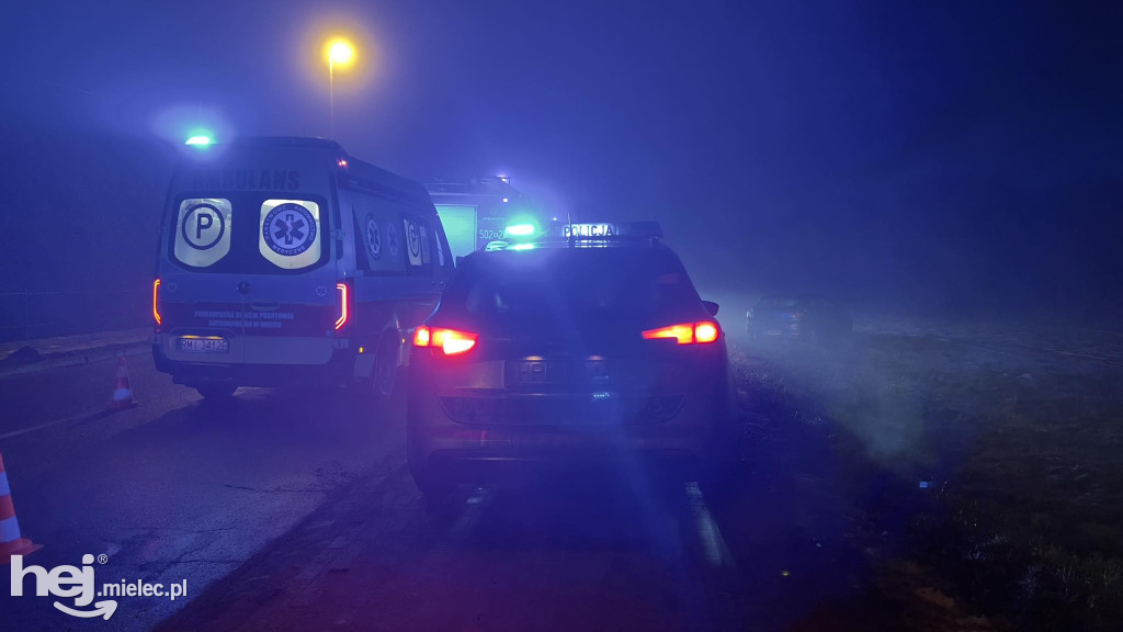 Dachowanie osobówki w Mościskach