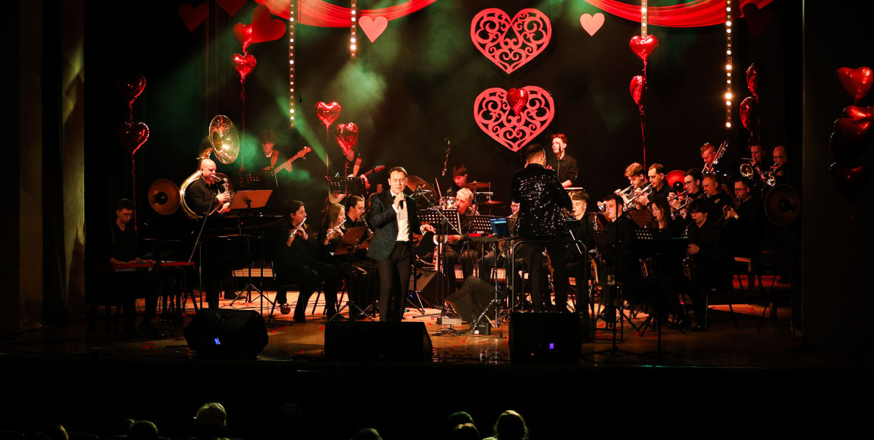 Koncert walentynkowy Mieleckiej Orkiestry Dętej