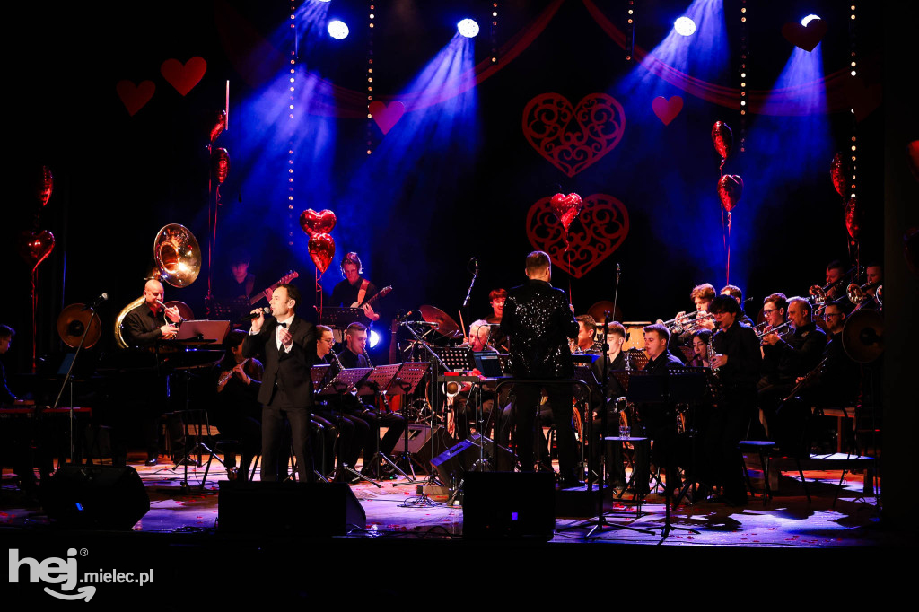 Koncert walentynkowy Mieleckiej Orkiestry Dętej