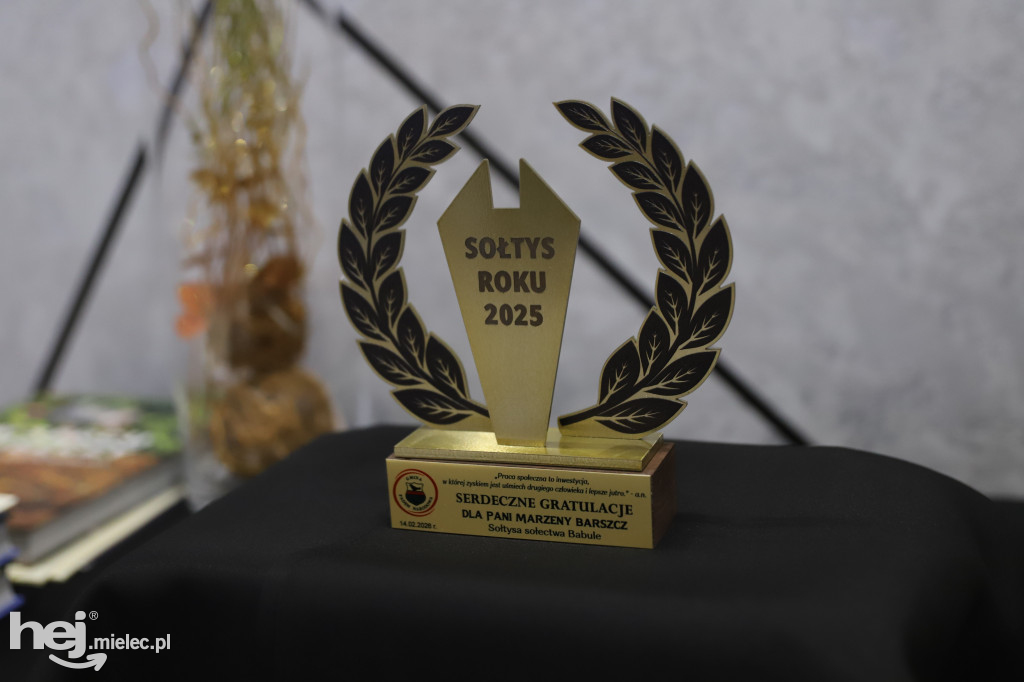 Marzena Barszcz Sołtysem Roku 2025 w Gminie Padew Narodowa