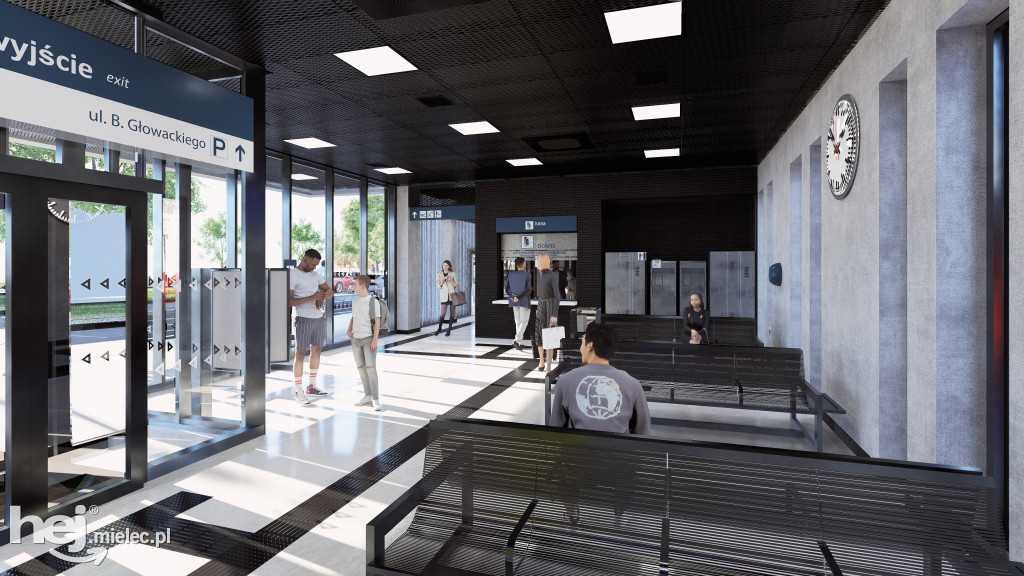 Nowy dworzec w Mielcu