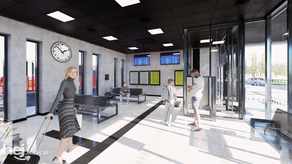 Nowy dworzec w Mielcu