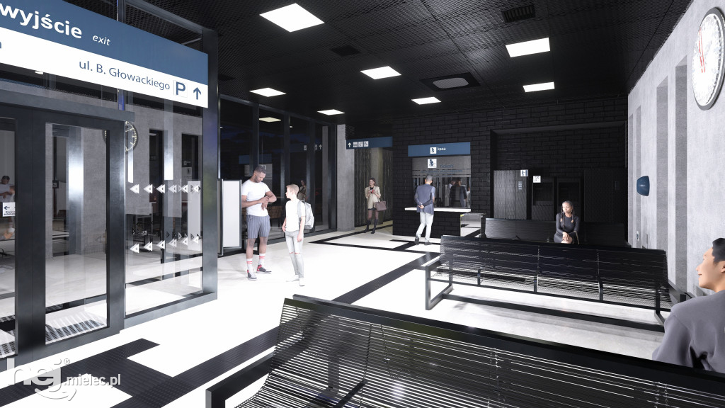 Nowy dworzec w Mielcu