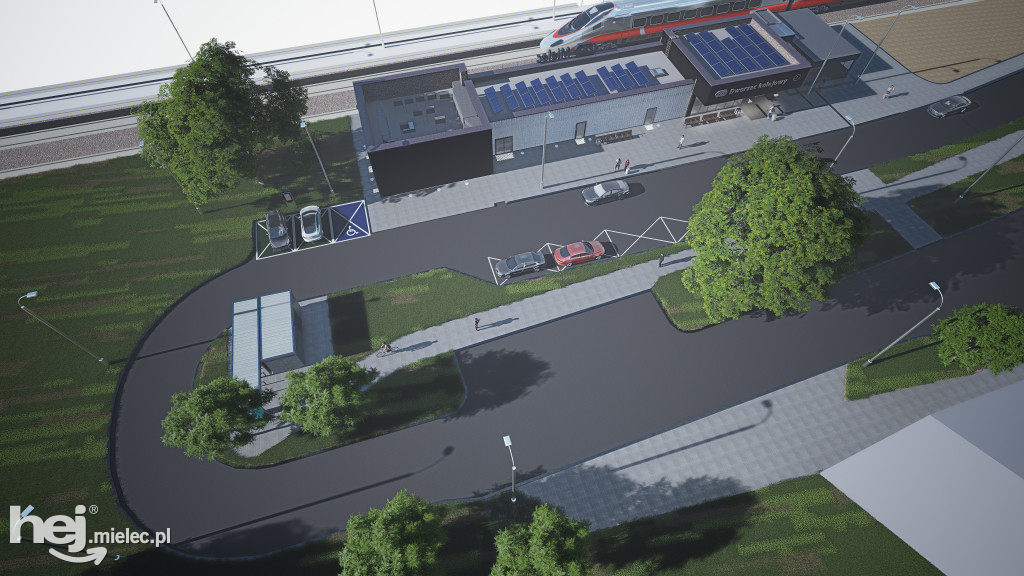 Nowy dworzec w Mielcu