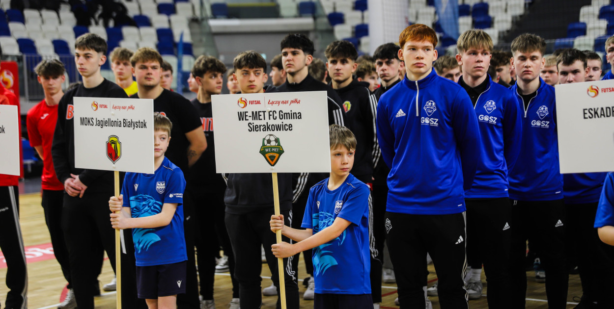 Uroczyste otwarcie Młodzieżowych Mistrzostw Polski U-19 w futsalu w Mielcu