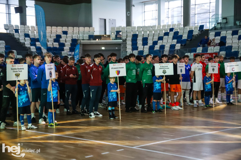 Uroczyste otwarcie Młodzieżowych Mistrzostw Polski U-19 w futsalu w Mielcu
