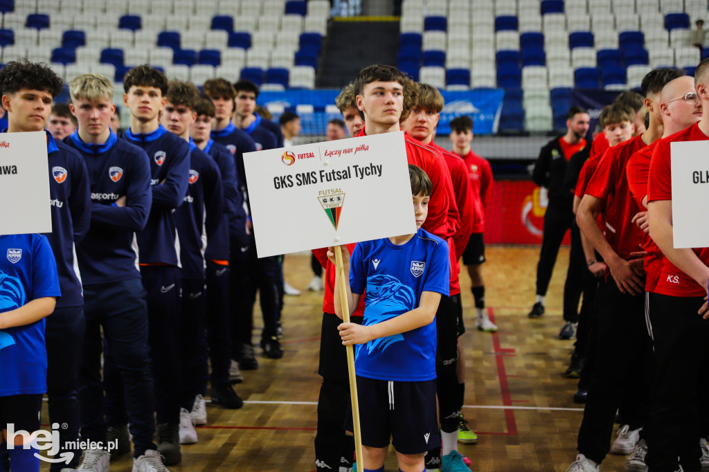 Uroczyste otwarcie Młodzieżowych Mistrzostw Polski U-19 w futsalu w Mielcu