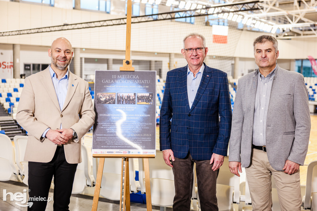 Medialna zapowiedź Mieleckiej gali Wolontariatu