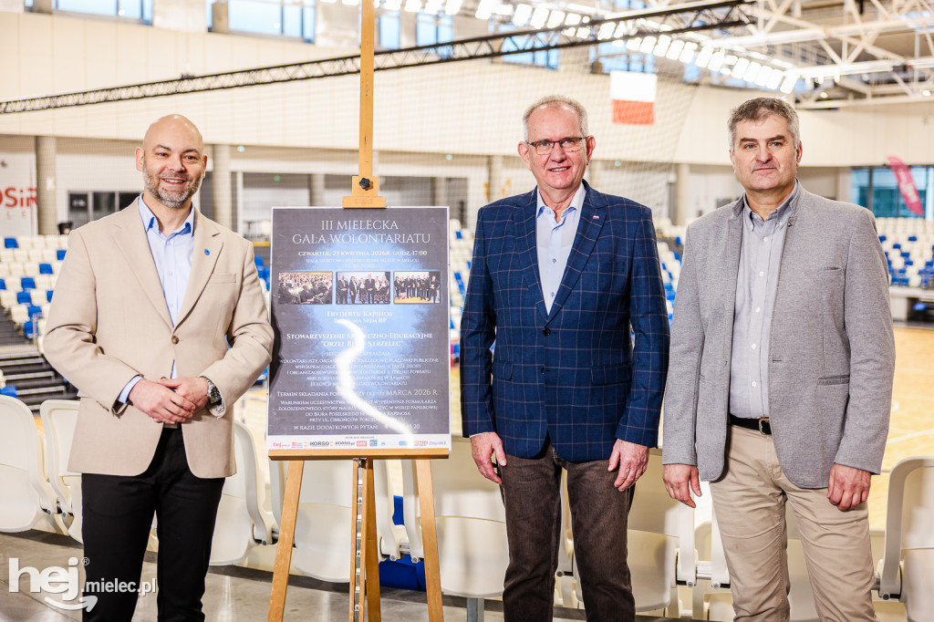 Medialna zapowiedź Mieleckiej gali Wolontariatu