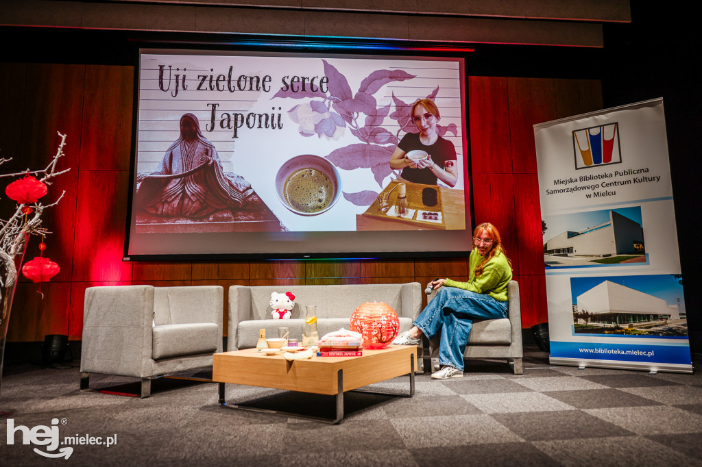 Spotkanie z Marceliną Sieroń w mieleckiej bibliotece