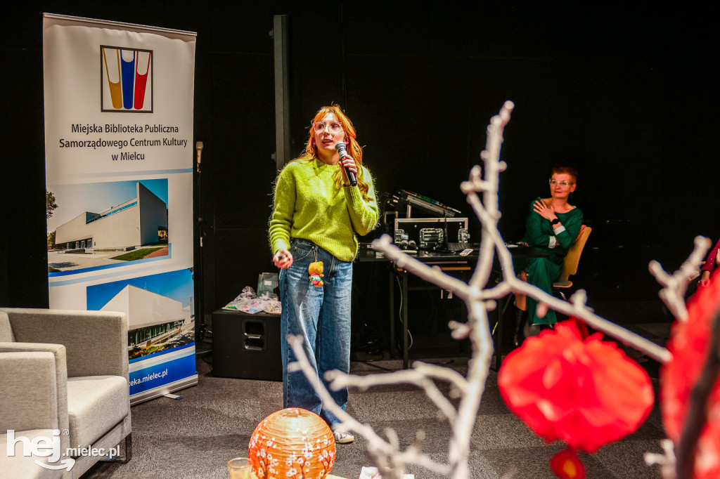 Spotkanie z Marceliną Sieroń w mieleckiej bibliotece