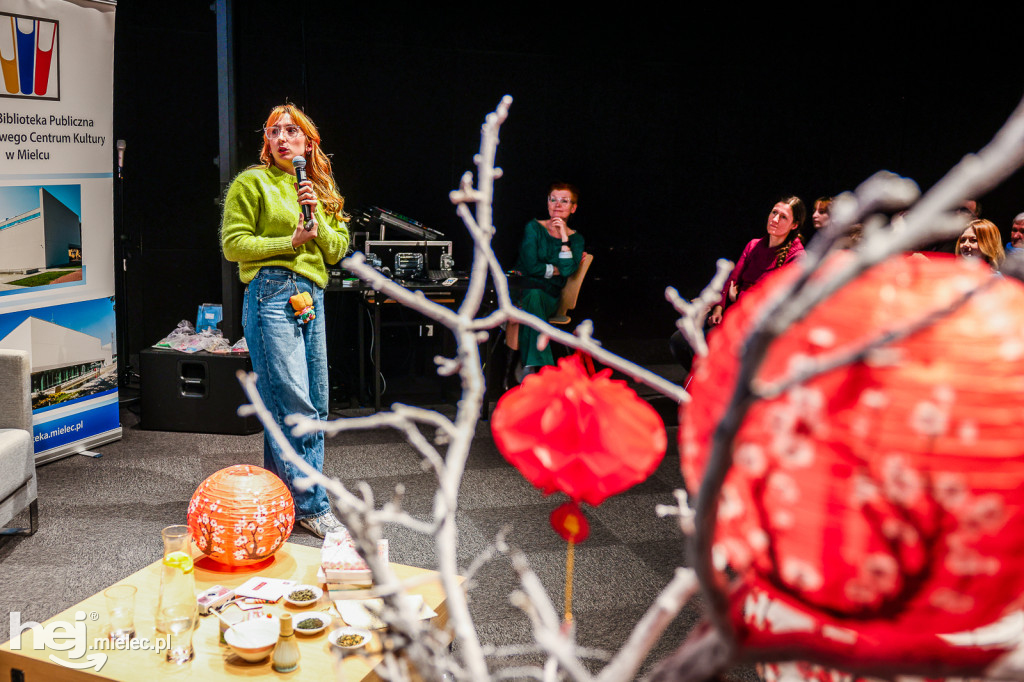 Spotkanie z Marceliną Sieroń w mieleckiej bibliotece