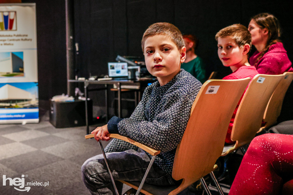 Spotkanie z Marceliną Sieroń w mieleckiej bibliotece