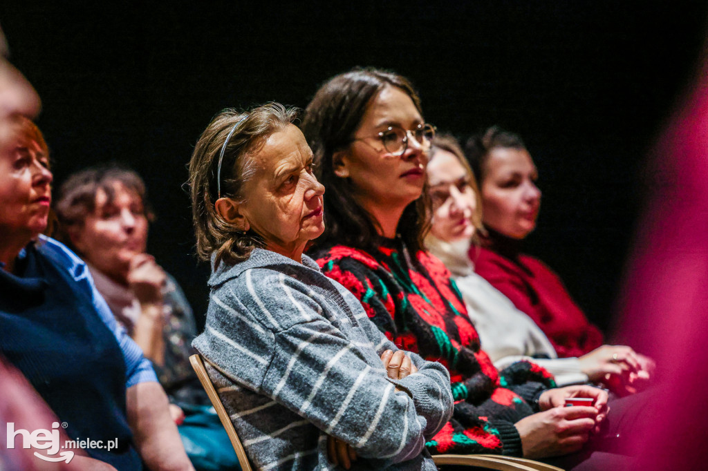 Spotkanie z Marceliną Sieroń w mieleckiej bibliotece