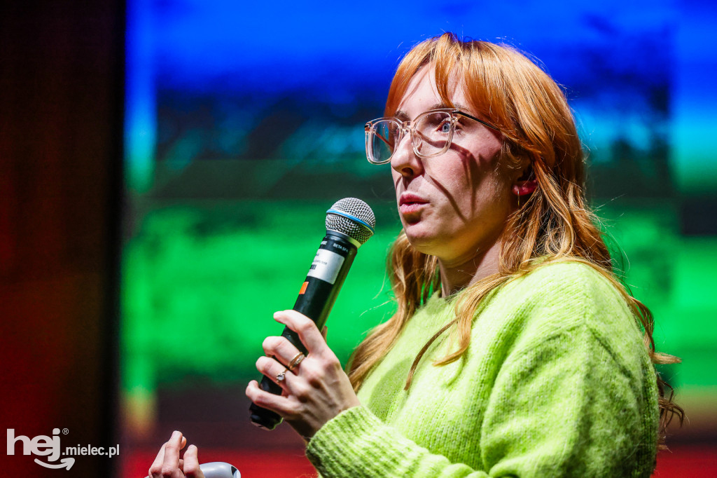 Spotkanie z Marceliną Sieroń w mieleckiej bibliotece