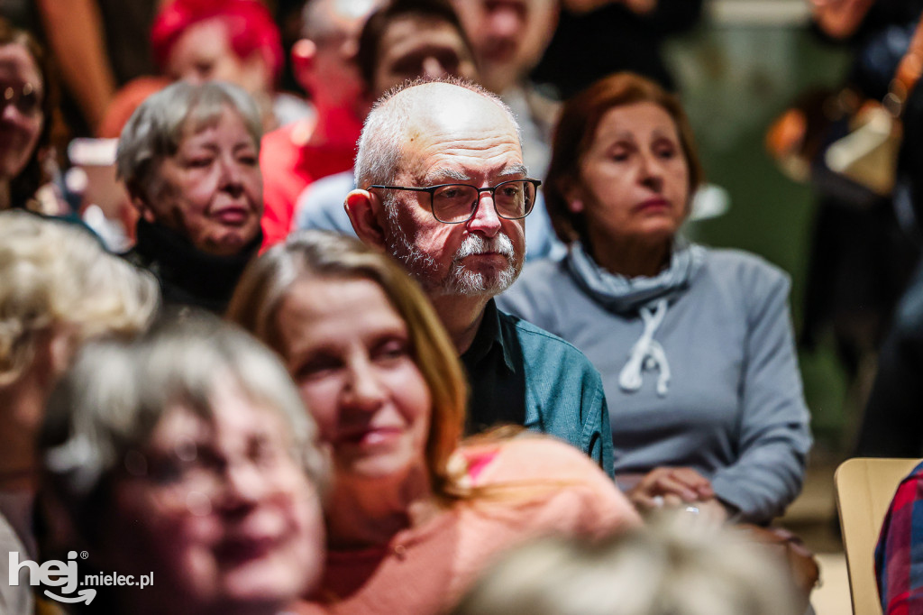 Spotkanie z Marceliną Sieroń w mieleckiej bibliotece