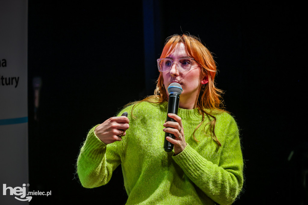 Spotkanie z Marceliną Sieroń w mieleckiej bibliotece