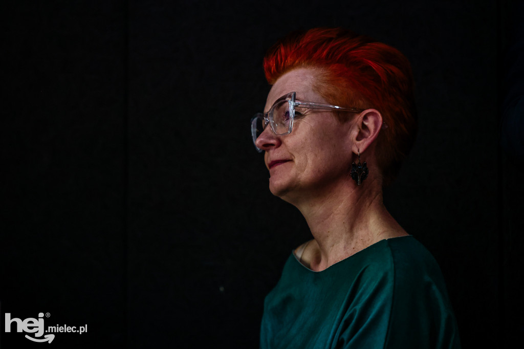 Spotkanie z Marceliną Sieroń w mieleckiej bibliotece