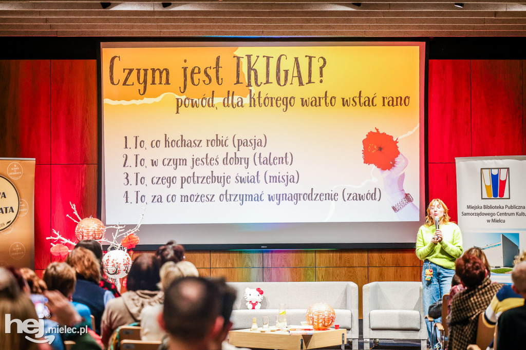 Spotkanie z Marceliną Sieroń w mieleckiej bibliotece