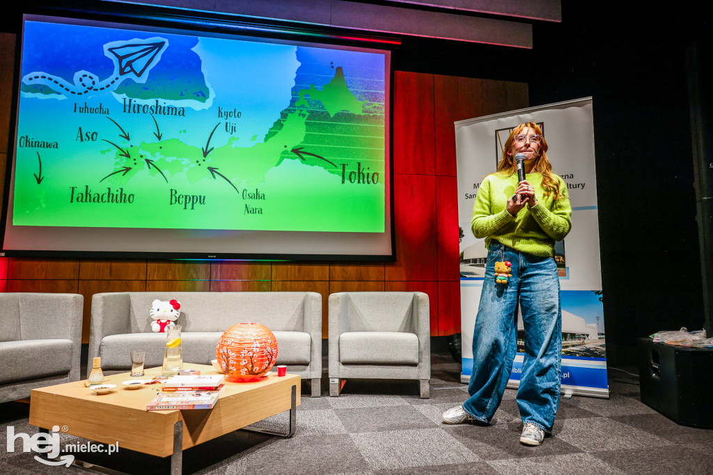 Spotkanie z Marceliną Sieroń w mieleckiej bibliotece