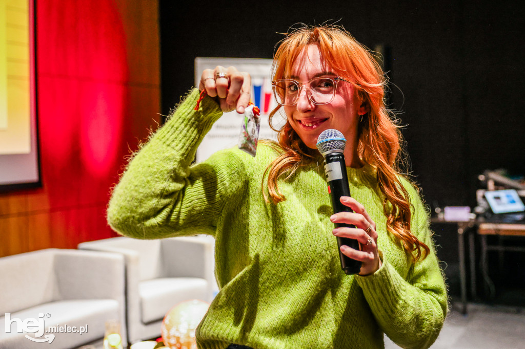 Spotkanie z Marceliną Sieroń w mieleckiej bibliotece