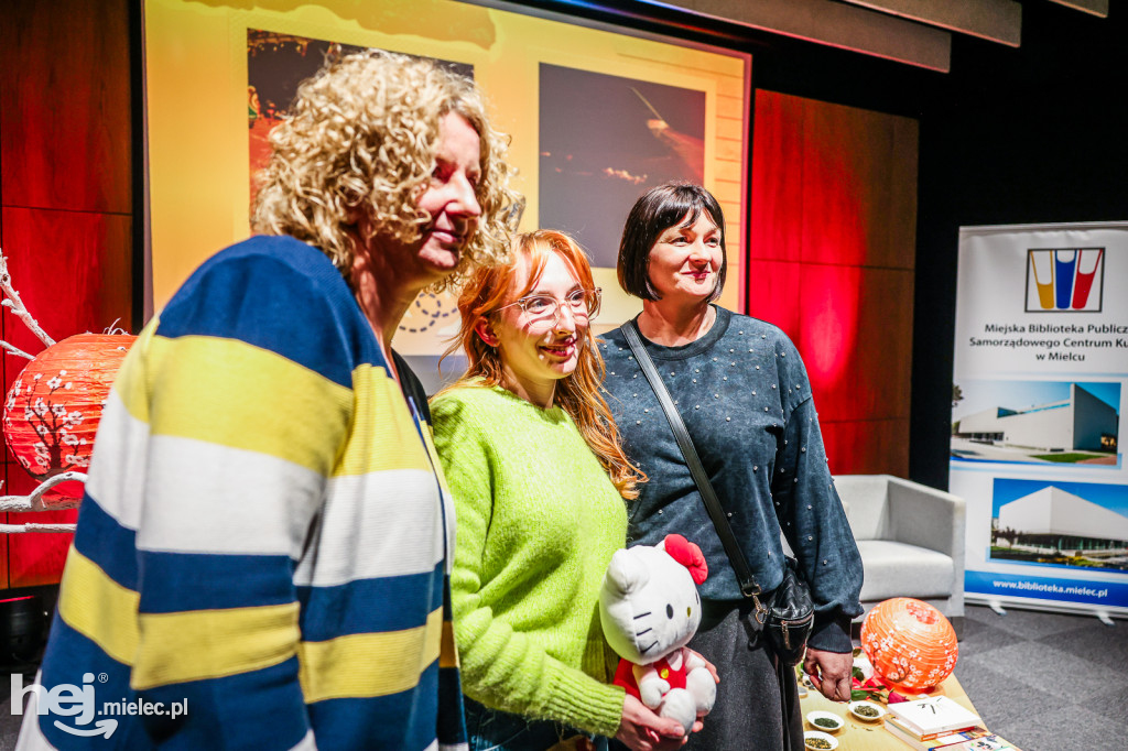 Spotkanie z Marceliną Sieroń w mieleckiej bibliotece