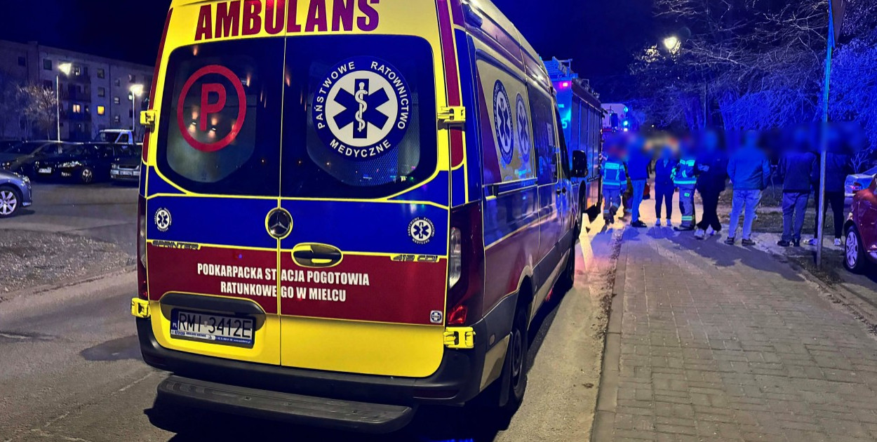 Wybuch gazu w mieszkaniu