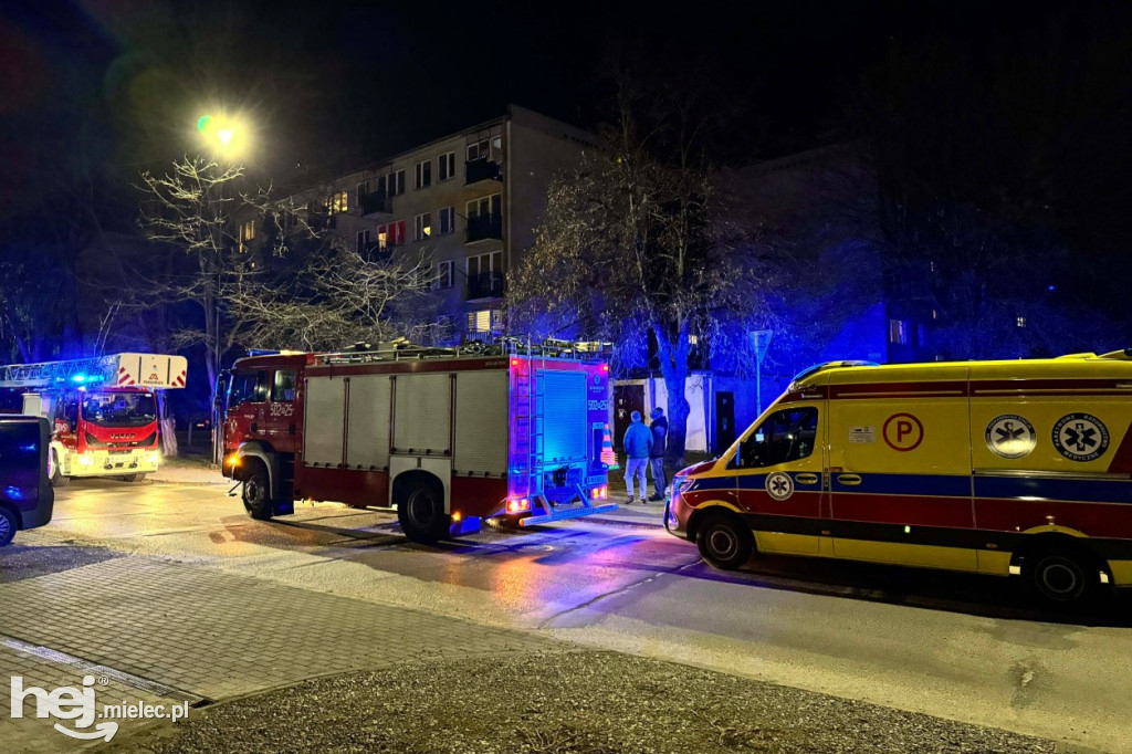 Wybuch gazu w mieszkaniu