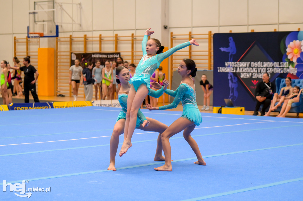 Akromielec na turnieju