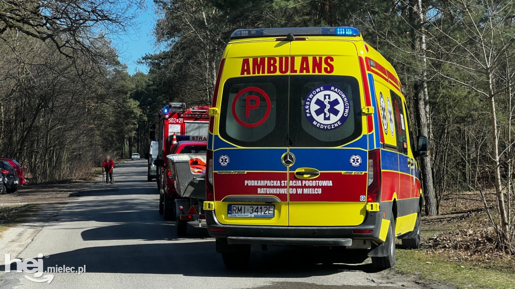 Blisko tragedii na Stawach Cyranowskich