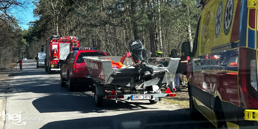Blisko tragedii na Stawach Cyranowskich