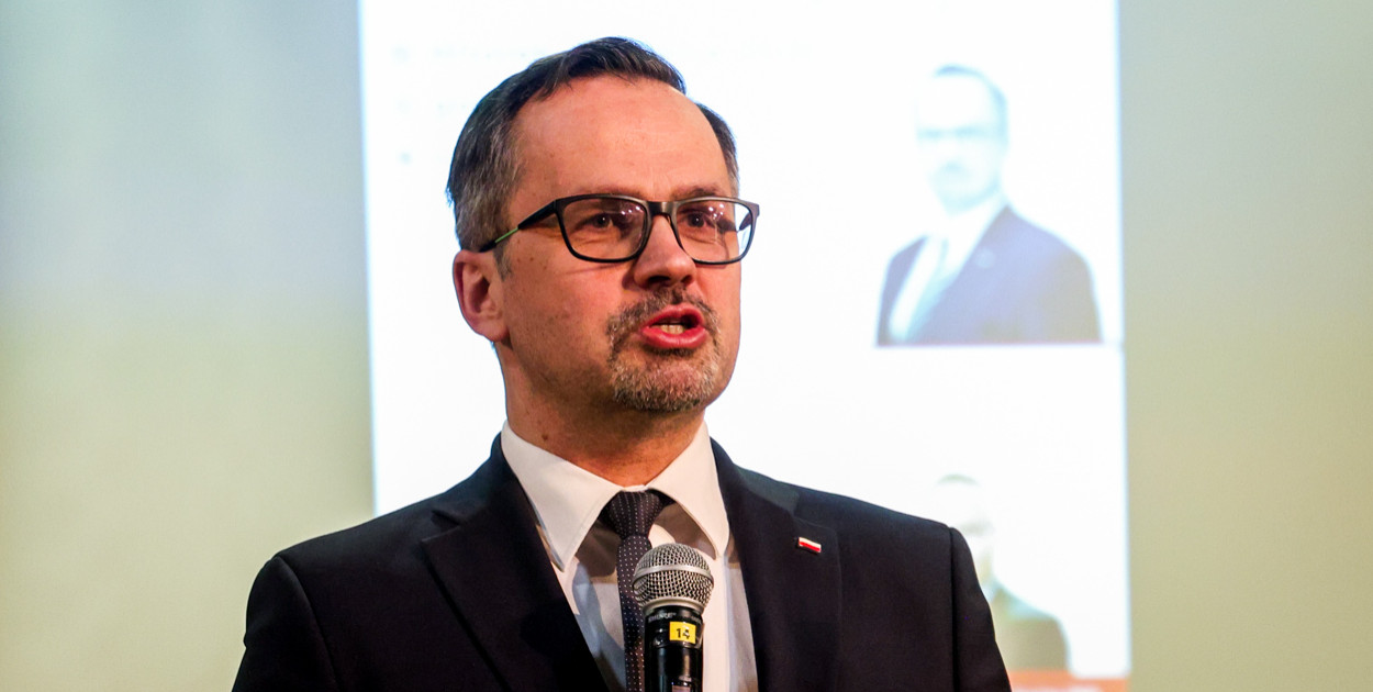 Poseł Marcin Horała w Mielcu