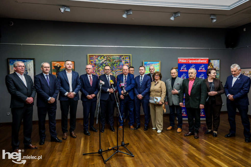 Poseł Marcin Horała w Mielcu