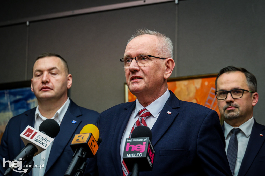 Poseł Marcin Horała w Mielcu