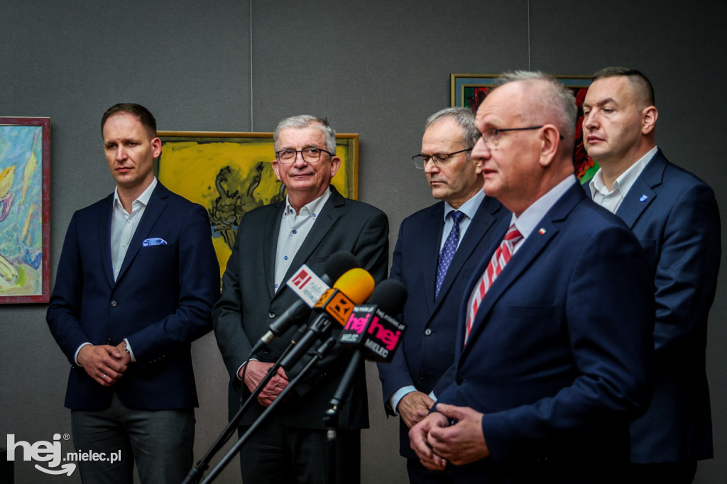 Poseł Marcin Horała w Mielcu