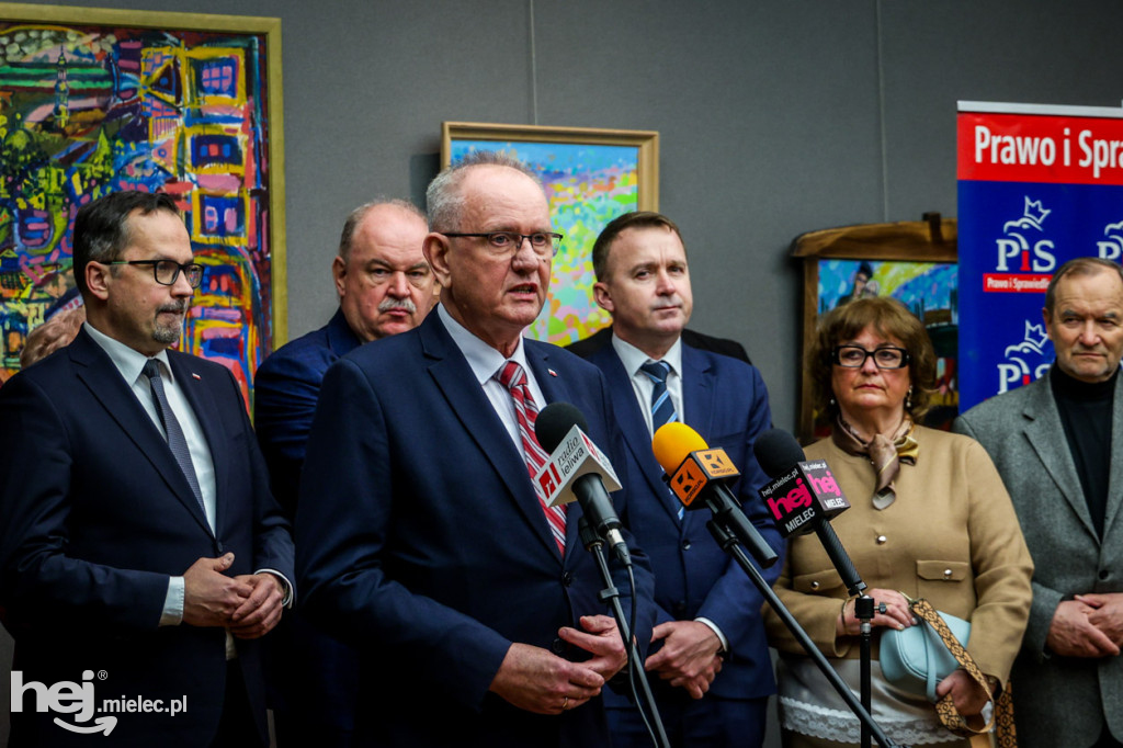 Poseł Marcin Horała w Mielcu