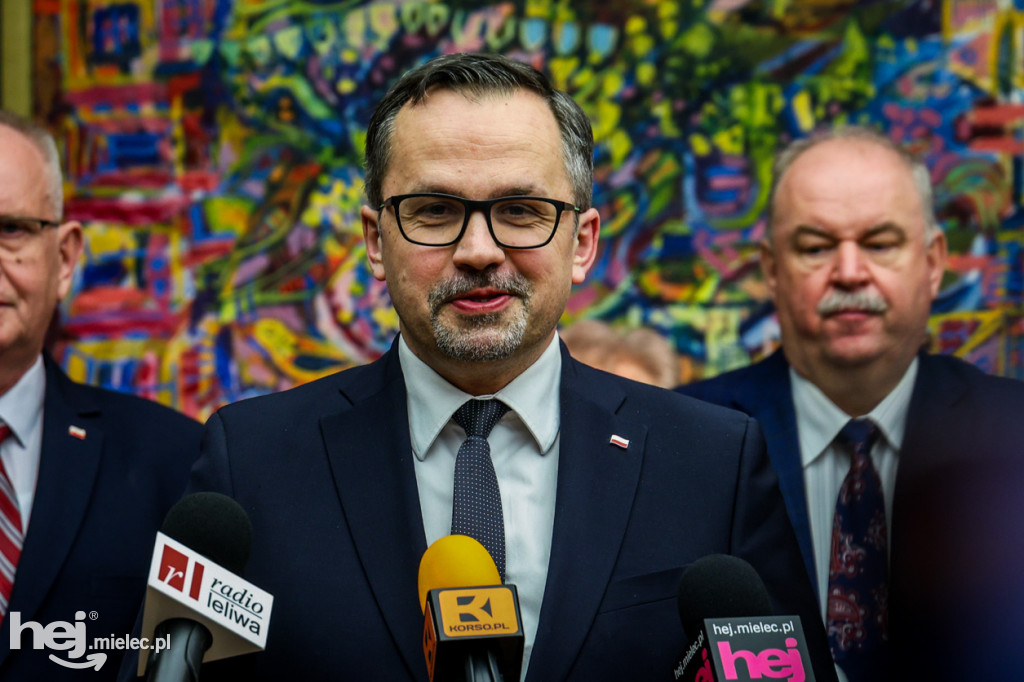 Poseł Marcin Horała w Mielcu