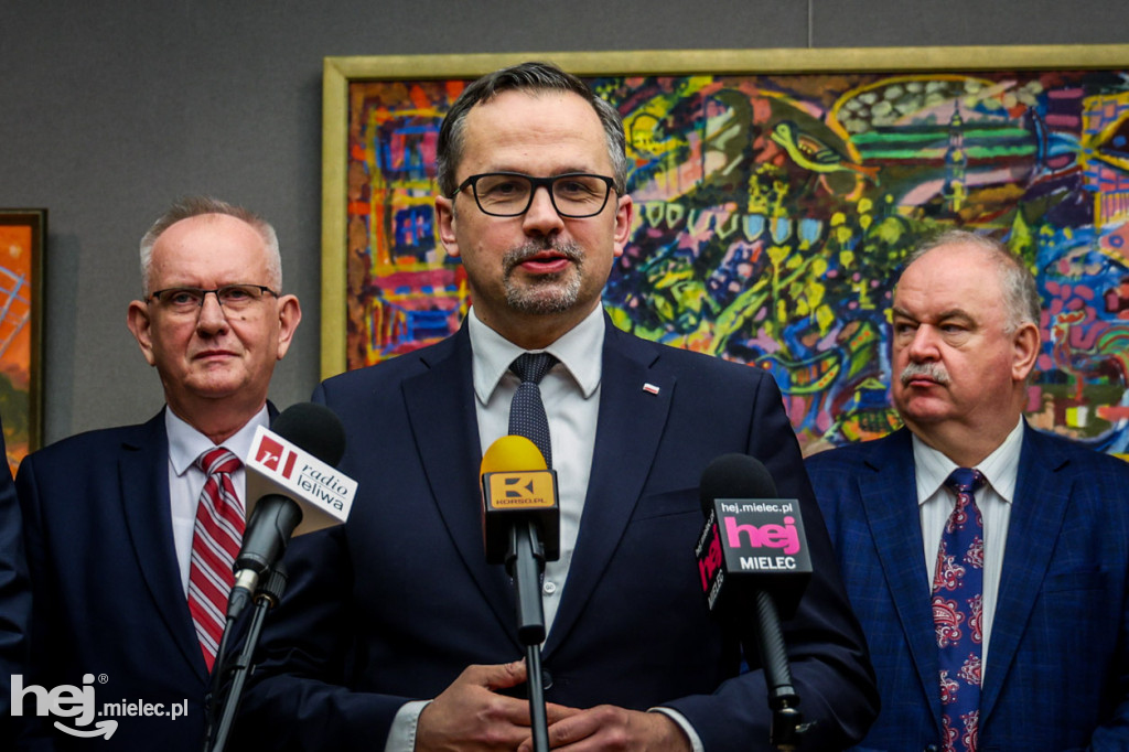 Poseł Marcin Horała w Mielcu