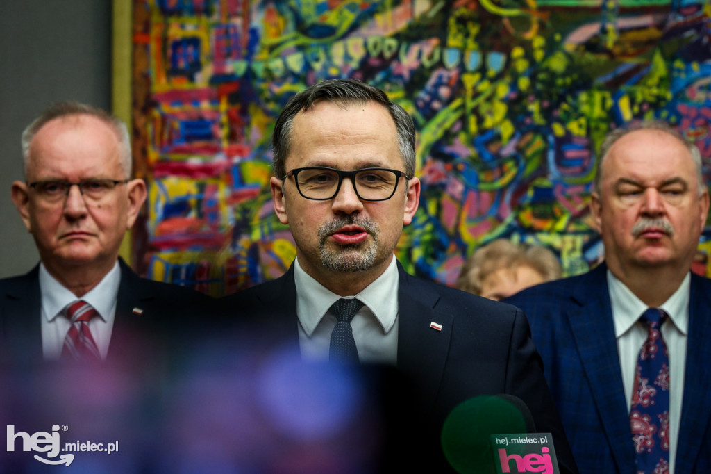 Poseł Marcin Horała w Mielcu