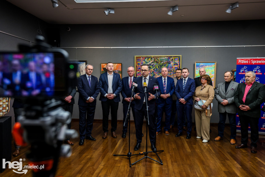 Poseł Marcin Horała w Mielcu