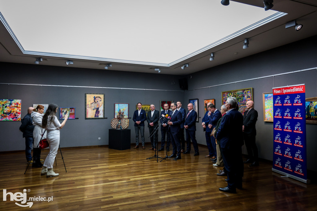 Poseł Marcin Horała w Mielcu