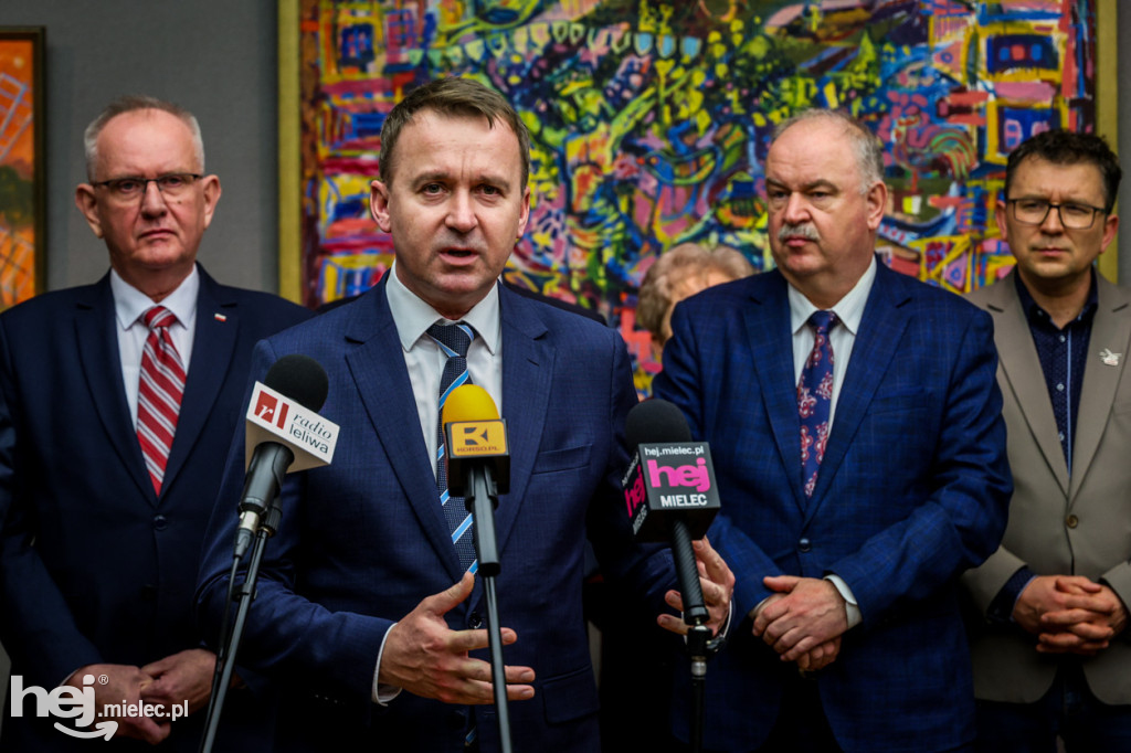 Poseł Marcin Horała w Mielcu