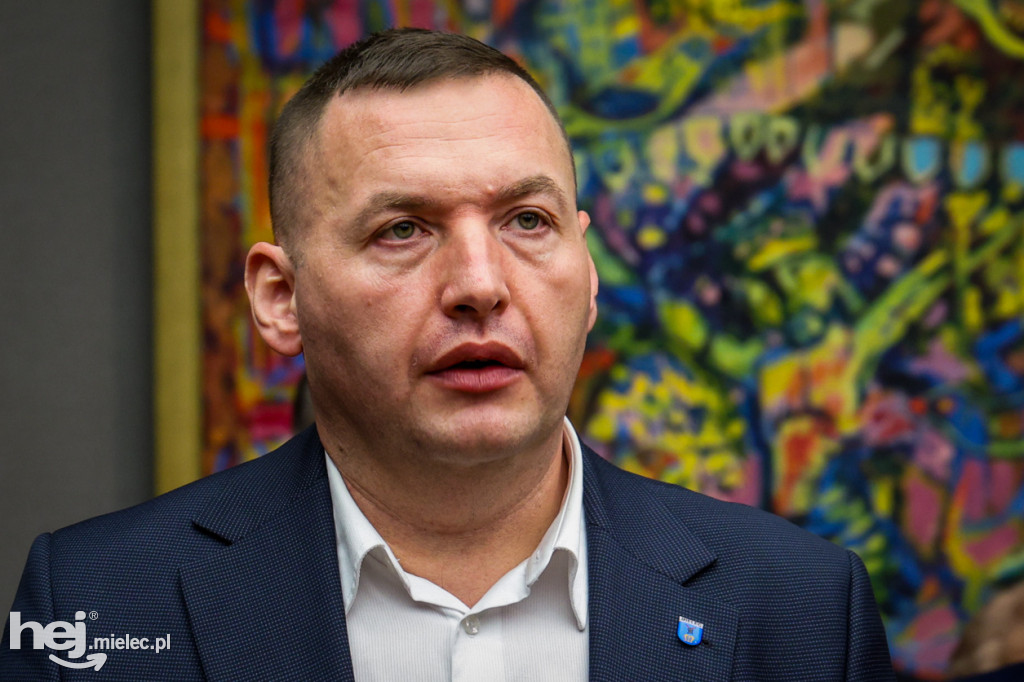 Poseł Marcin Horała w Mielcu