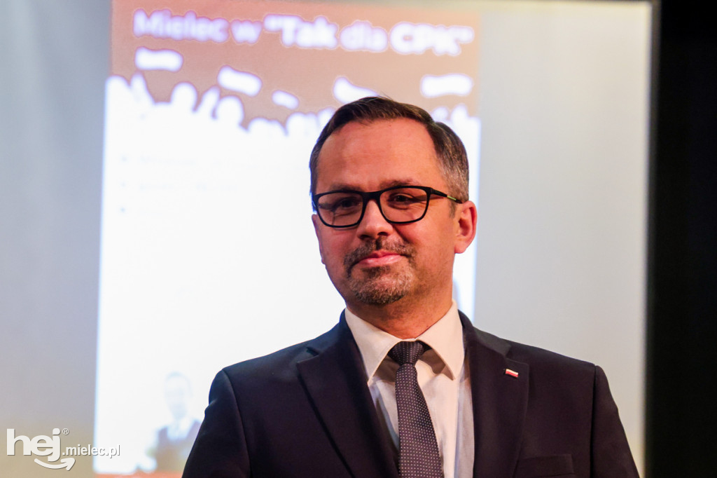 Poseł Marcin Horała w Mielcu