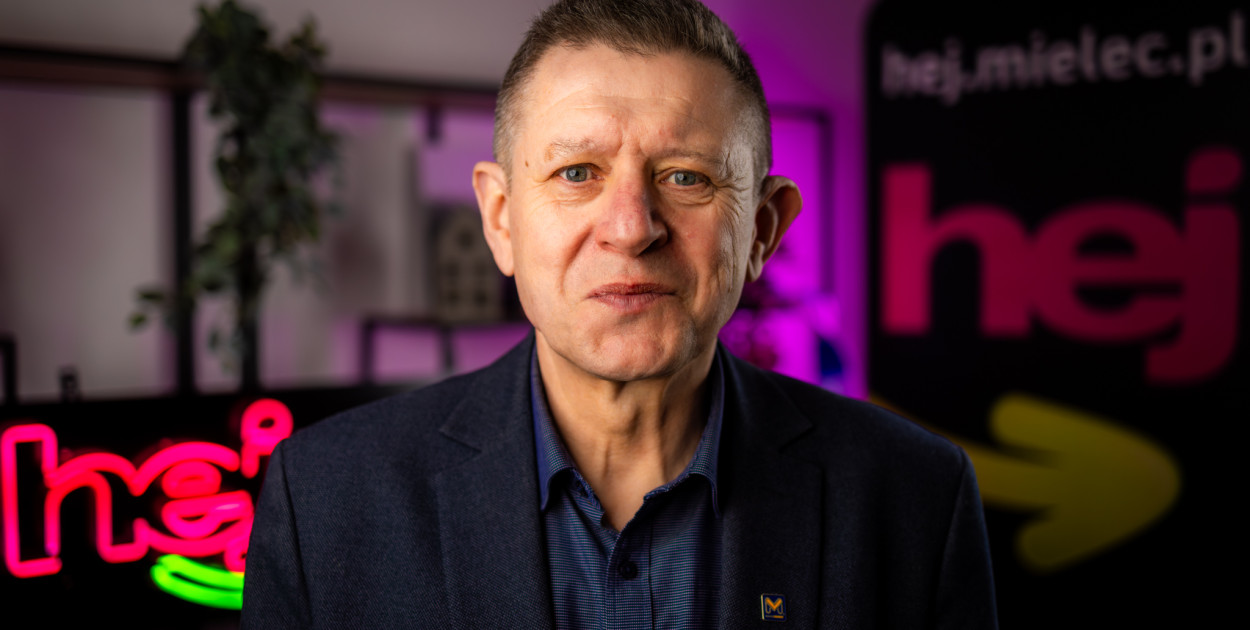 ANDRZEJ BRYŁA w studiu hej.mielec.pl