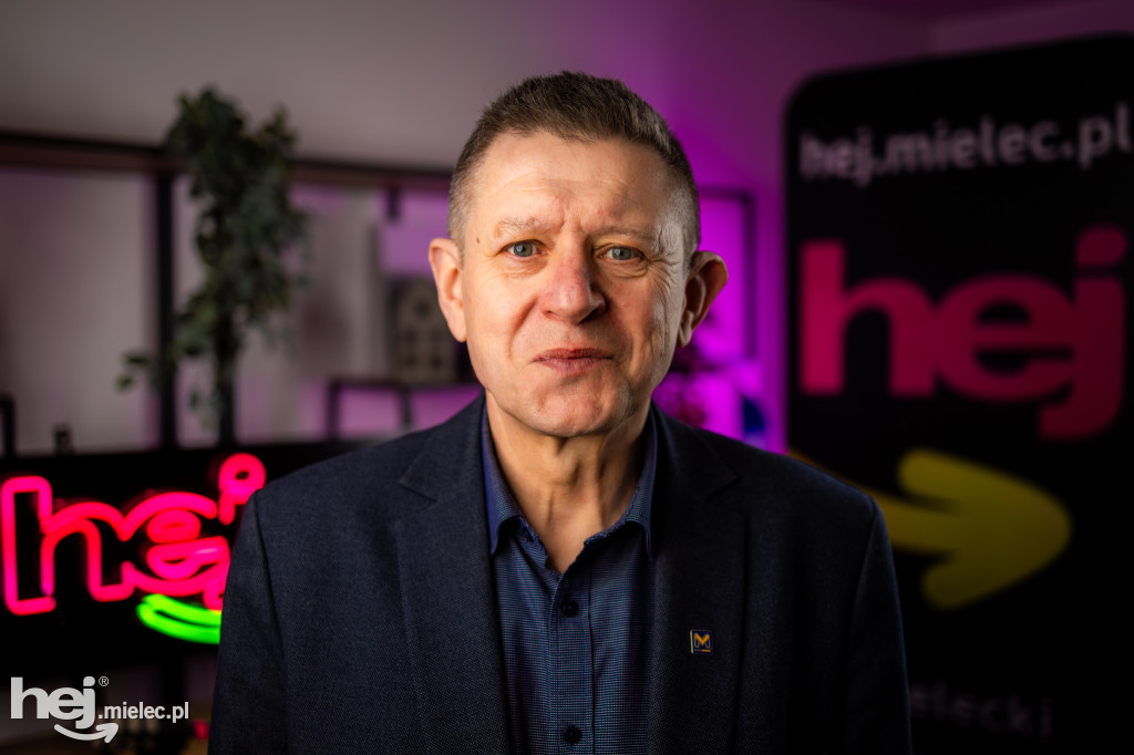 ANDRZEJ BRYŁA w studiu hej.mielec.pl