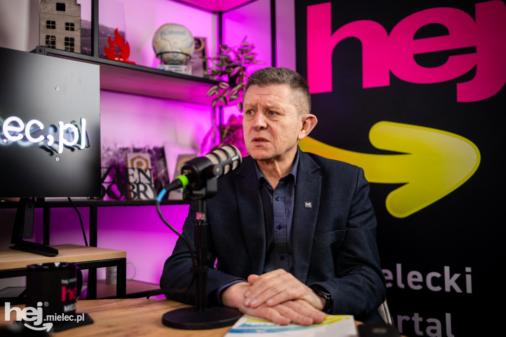 ANDRZEJ BRYŁA w studiu hej.mielec.pl