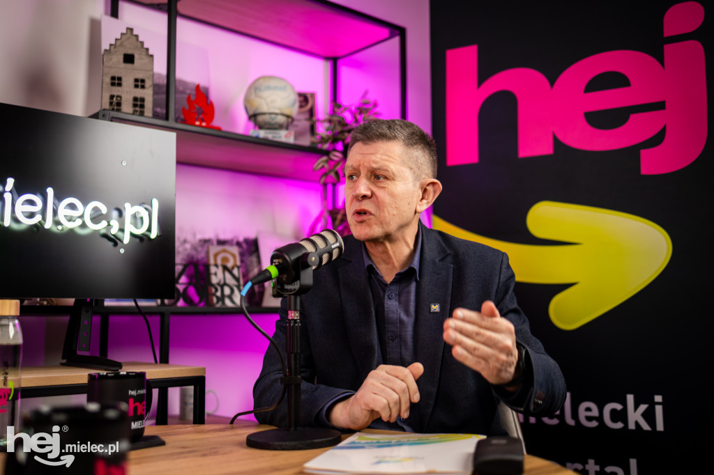 ANDRZEJ BRYŁA w studiu hej.mielec.pl