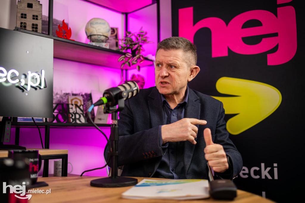 ANDRZEJ BRYŁA w studiu hej.mielec.pl