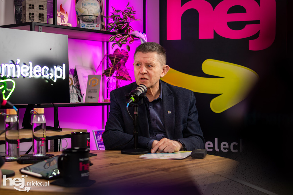 ANDRZEJ BRYŁA w studiu hej.mielec.pl